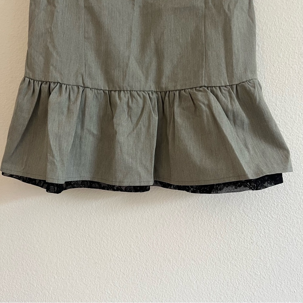 Urban Outfitters Daisy Street Buckle Strap Drop Waist Mini Dress - Picture 9 of 11